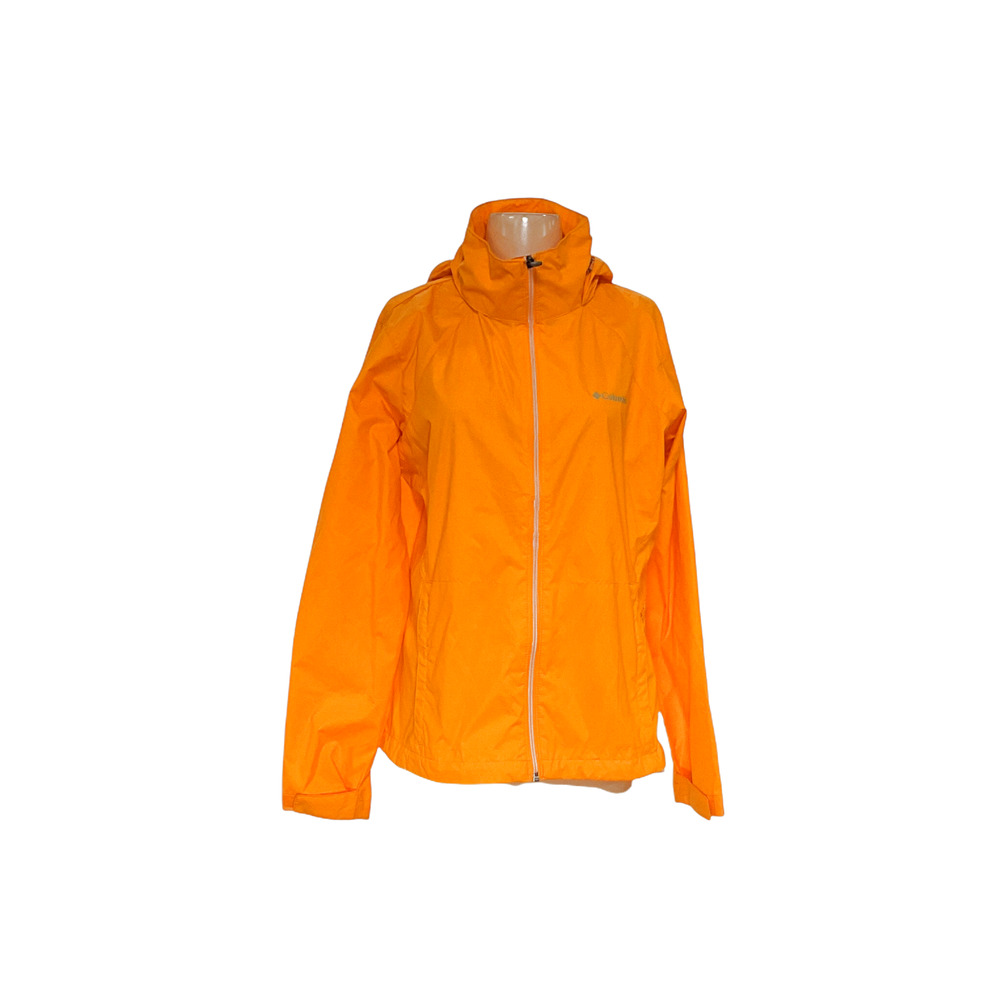 Columbia Women's Basic Yellow Nylon Jacket Size L - image 1